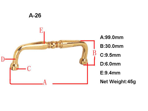 A26 Drawer handle