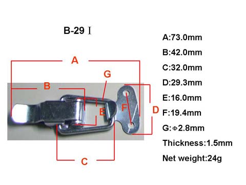 B29a Latch