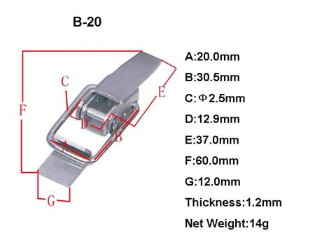 B20 Latch