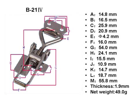 B21d Latch