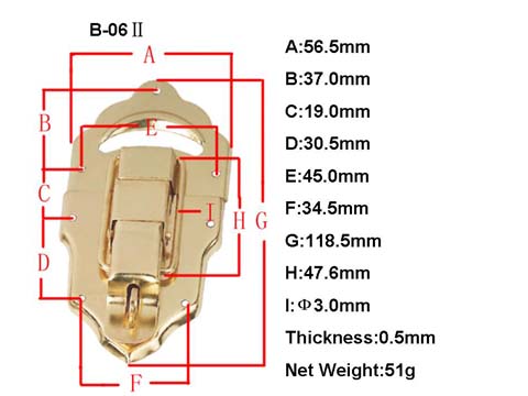 B06b drawlatch