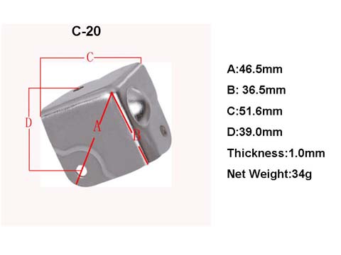 C20 Bag angle