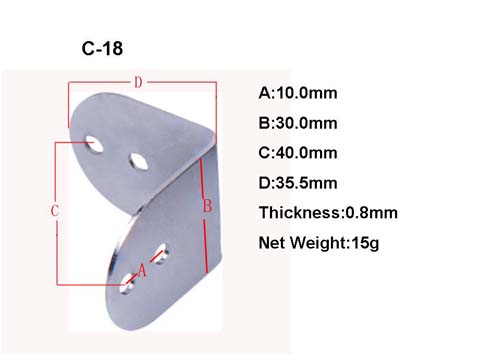 C18 Bag angle