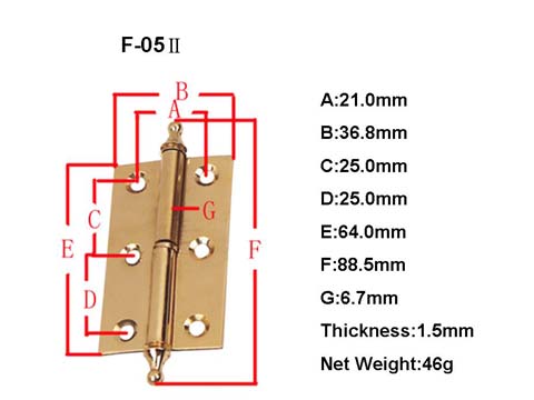 F05b Hinge