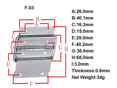 F03 Hinge