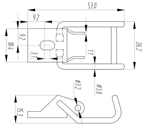 B59 Toggle latch