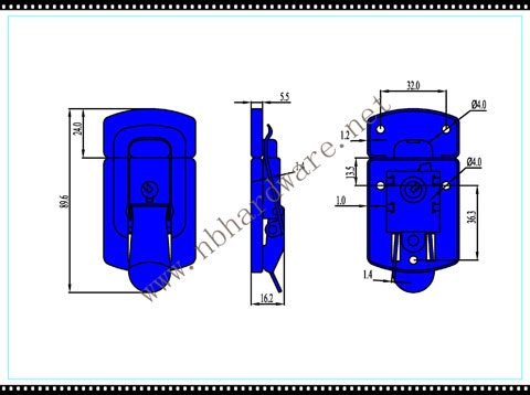 B101 Catch lock