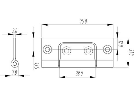 F09b Hinge