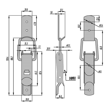 B25a Latch