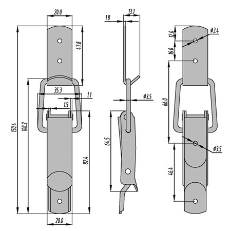 B25 Latch