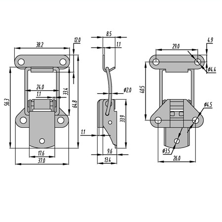 B25b Latch